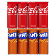 Coca-Cola of Fanta